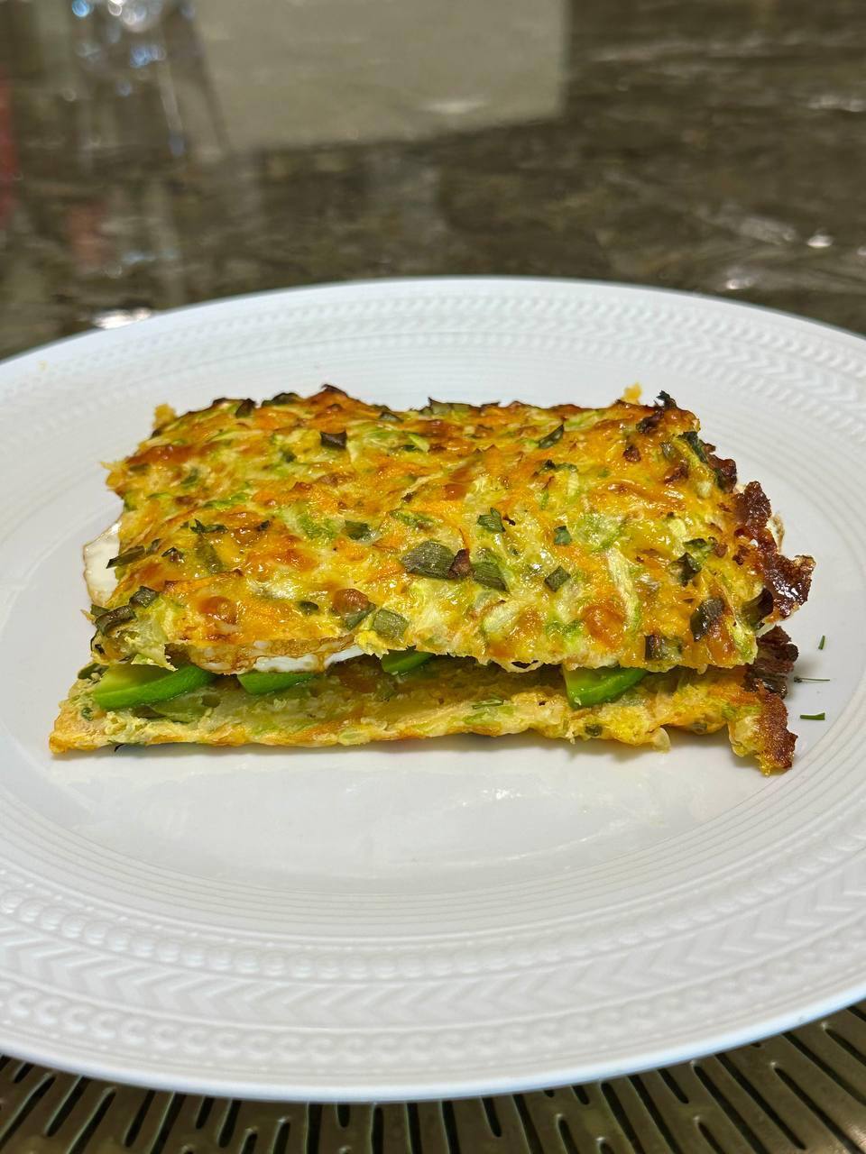 Zucchini Carrot Bread with Egg and Avocado