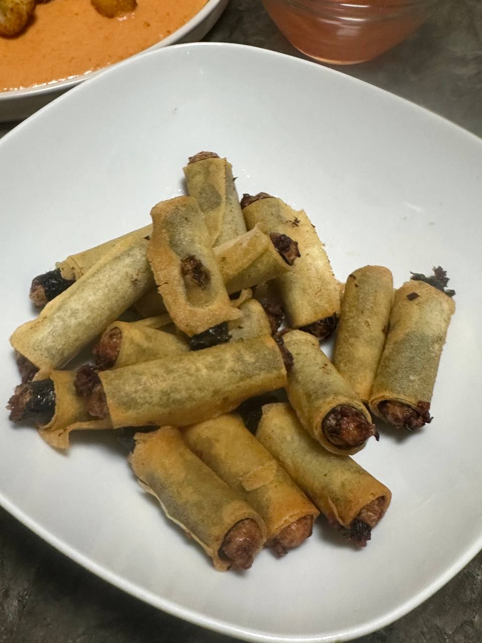 Spring Rolls in Nori Paper