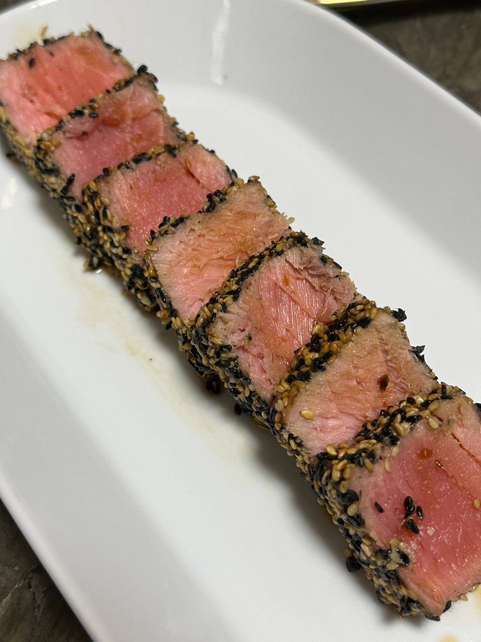 Tuna with Sesame Seeds