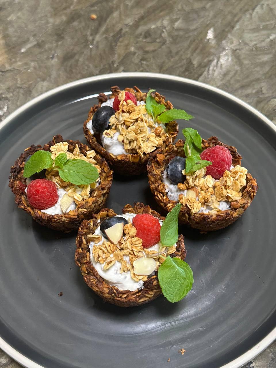 Oatmeal Berry Cups